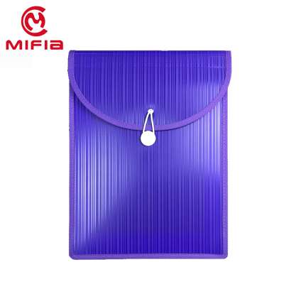 MIFIA custom plastic elastic closure envelope file bag