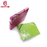 MIFIA color printing custom a4 size portable plastic file box