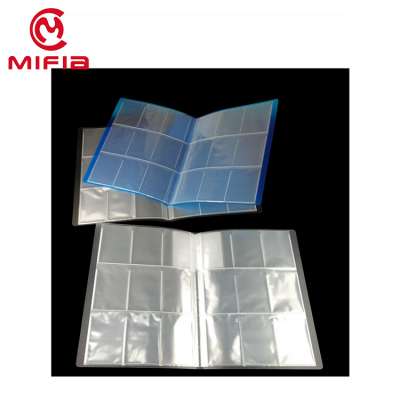 MIFIA plastic a4 20 pocket clear display book